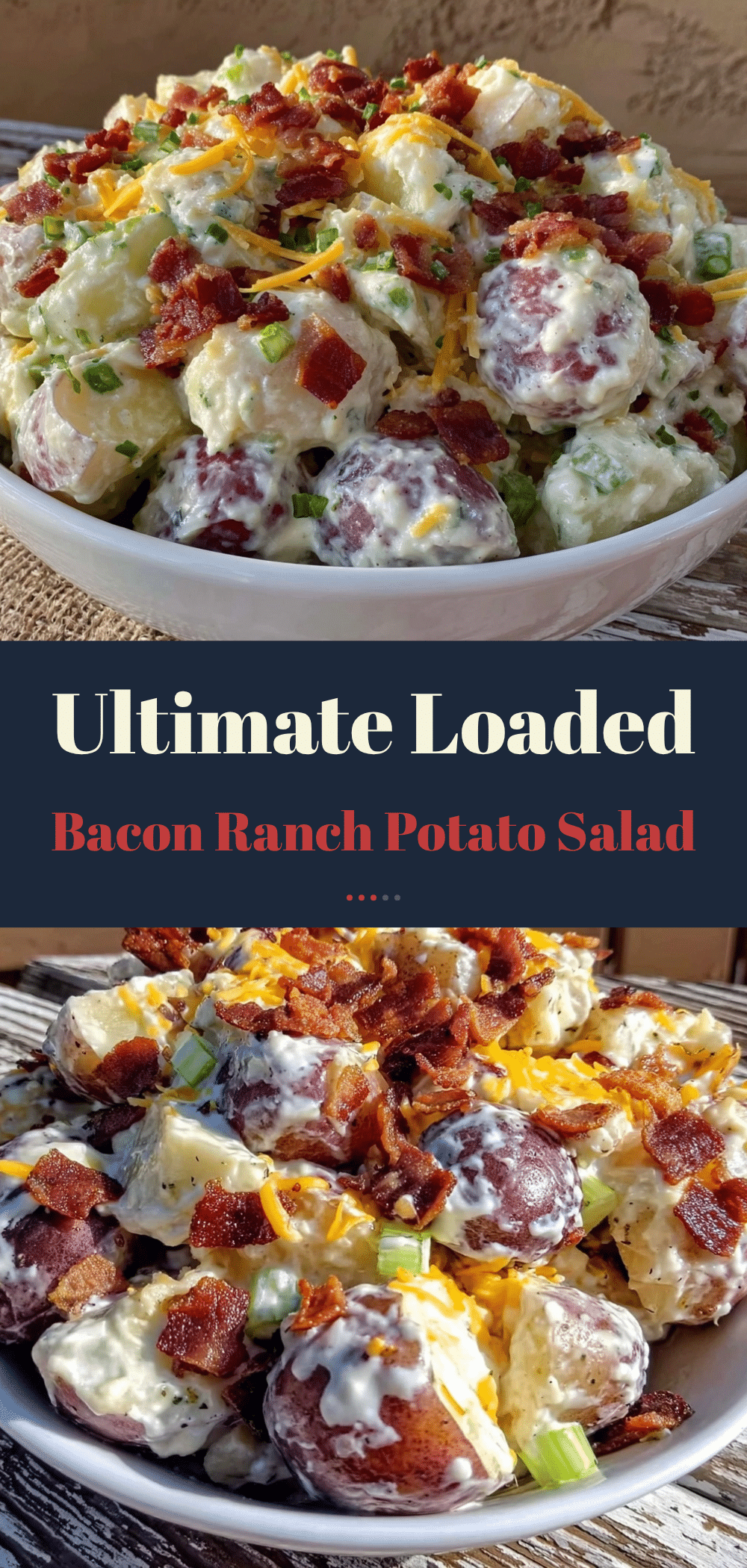 Loaded Bacon Ranch Potato Salad: Quick Summer Side 5 loaded bacon ranch potato salad recipe
