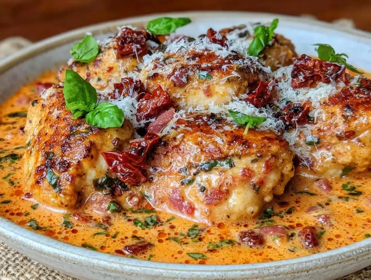 Marry Me Chicken: Easy 5pm One-Pan Dinner 4 Marry Me Chicken preparation steps