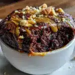 microwave mug brownie - featured image