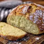 no starter sourdough bread - featured image