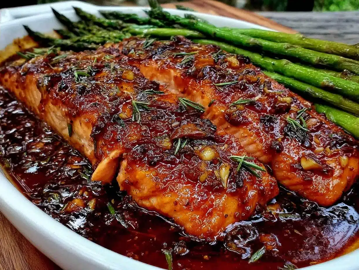 One-Pan Honey Garlic Salmon: Easy 5pm Dinner Hack 4 one pan honey garlic salmon preparation steps