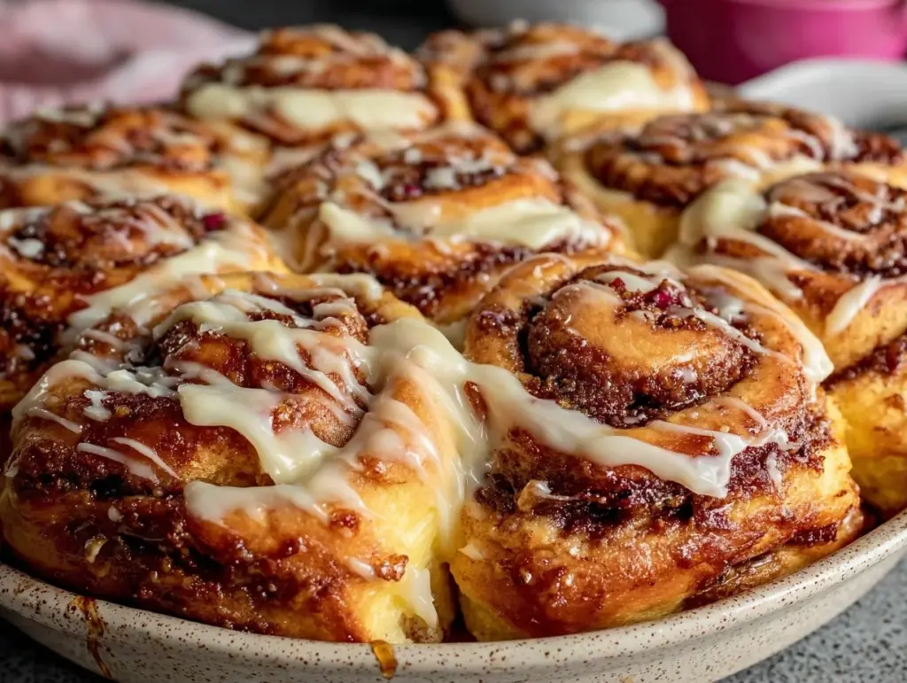 overnight cinnamon rolls - featured image