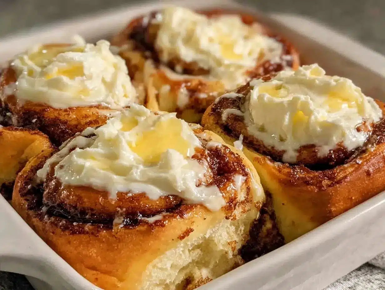 Overnight Cinnamon Rolls: Easy 5pm Dinner 4 overnight cinnamon rolls preparation steps