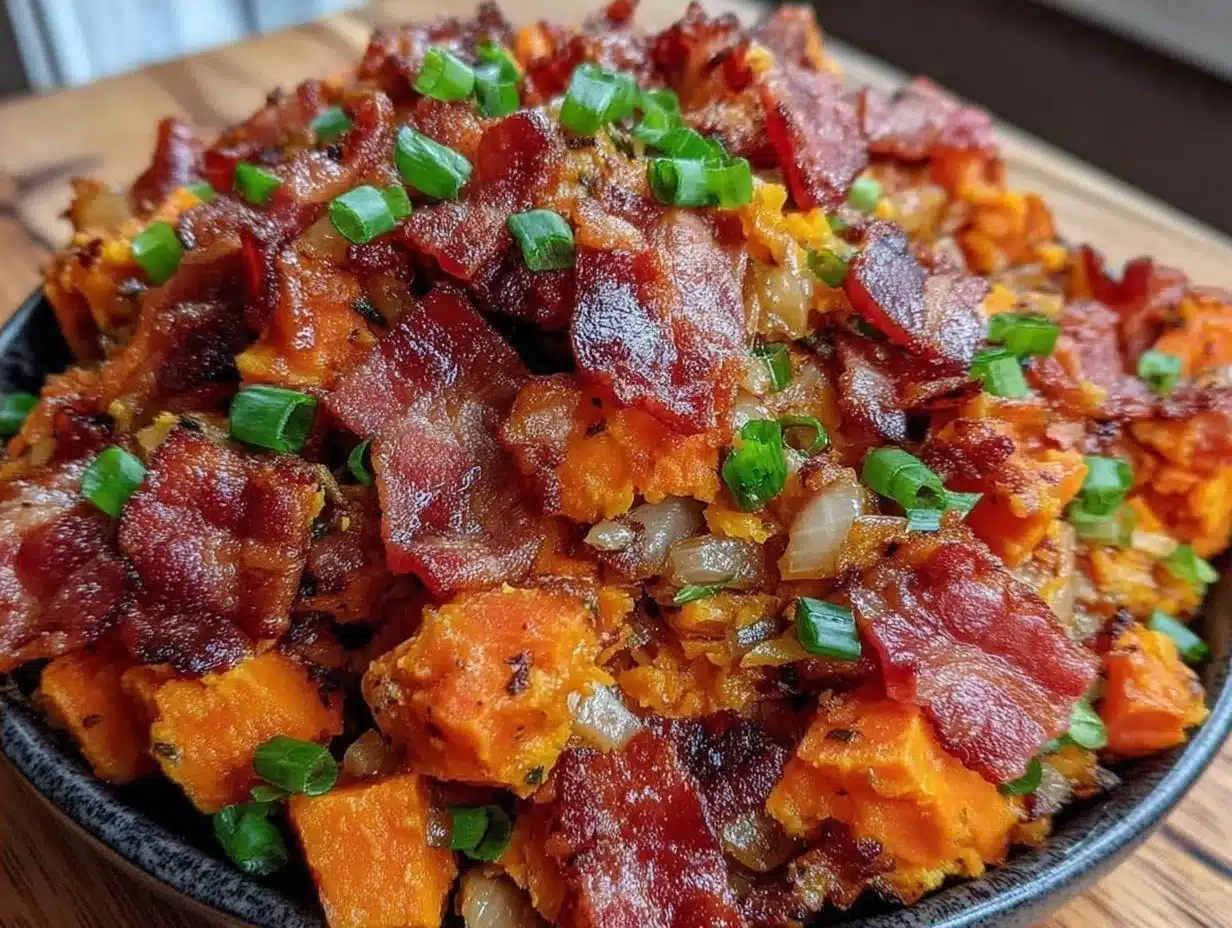 Paleo Sweet Potato Breakfast Hash: Easy 1-pan 4 paleo sweet potato breakfast hash preparation steps