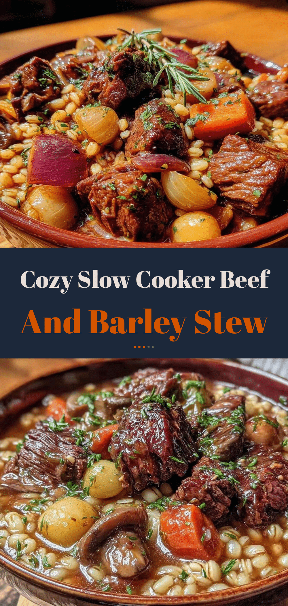 Slow Cooker Beef and Barley Stew: Easy One-Pot Dinner 5 slow cooker beef and barley stew recipe
