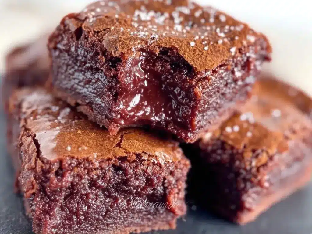 Home 4 small batch fudgy brownies - featured image