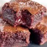 small batch fudgy brownies - featured image