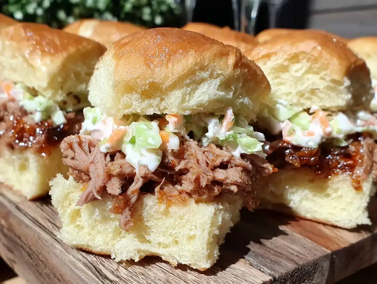 Smoked Pulled Pork Sliders: 5pm Dinner Hack 4 smoked pulled pork sliders preparation steps