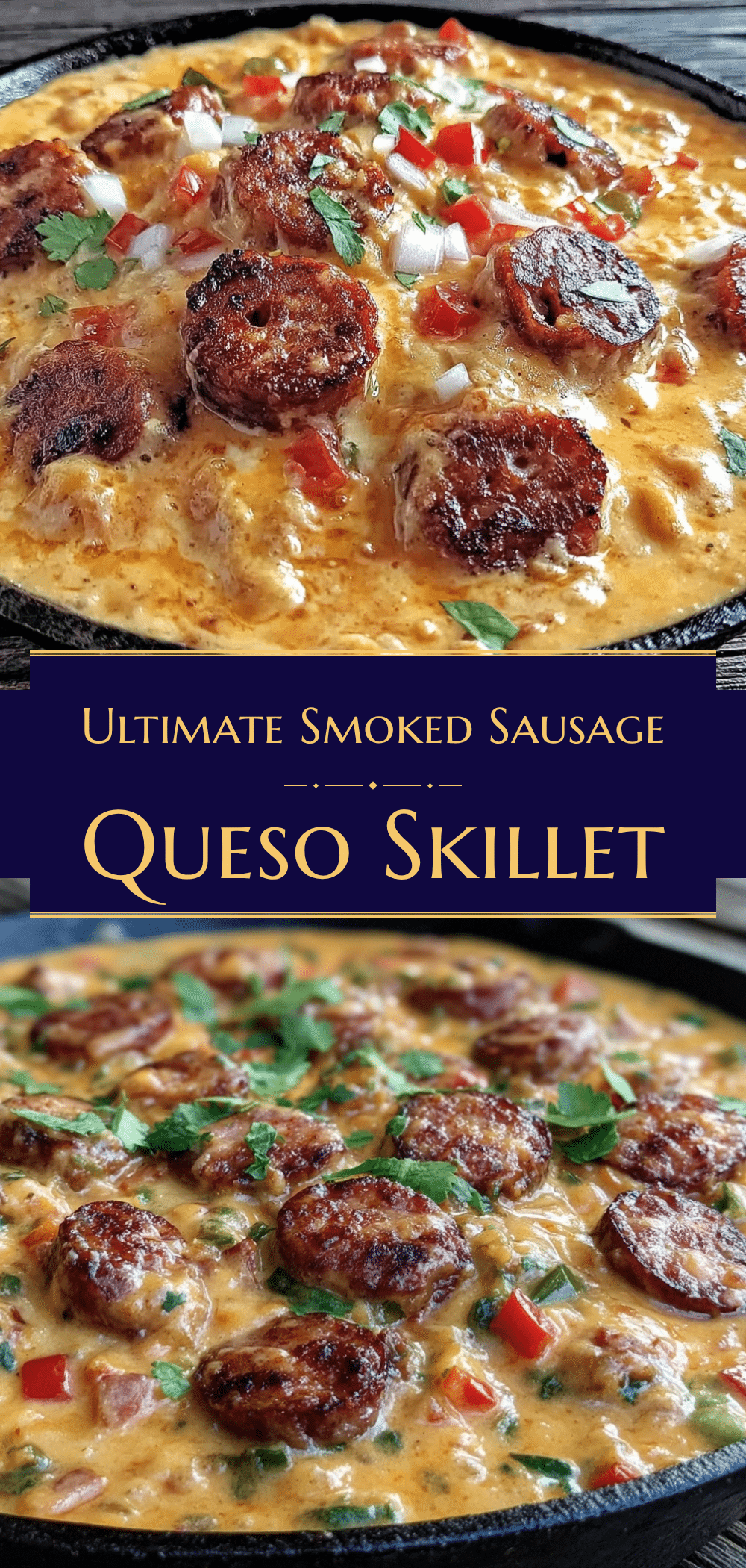 Smoked Sausage Queso Skillet: Easy Game Day Dip 5 smoked sausage queso skillet recipe