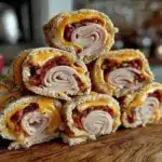 turkey and cheese pinwheels - featured image
