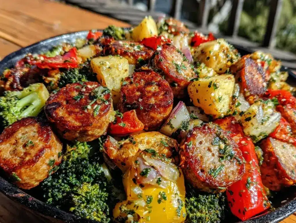 Whole30 sheet pan sausage - featured image